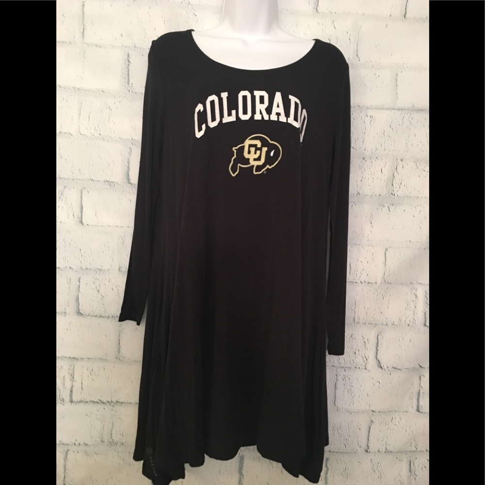 NWT University of Colorado T-Shirt Dress